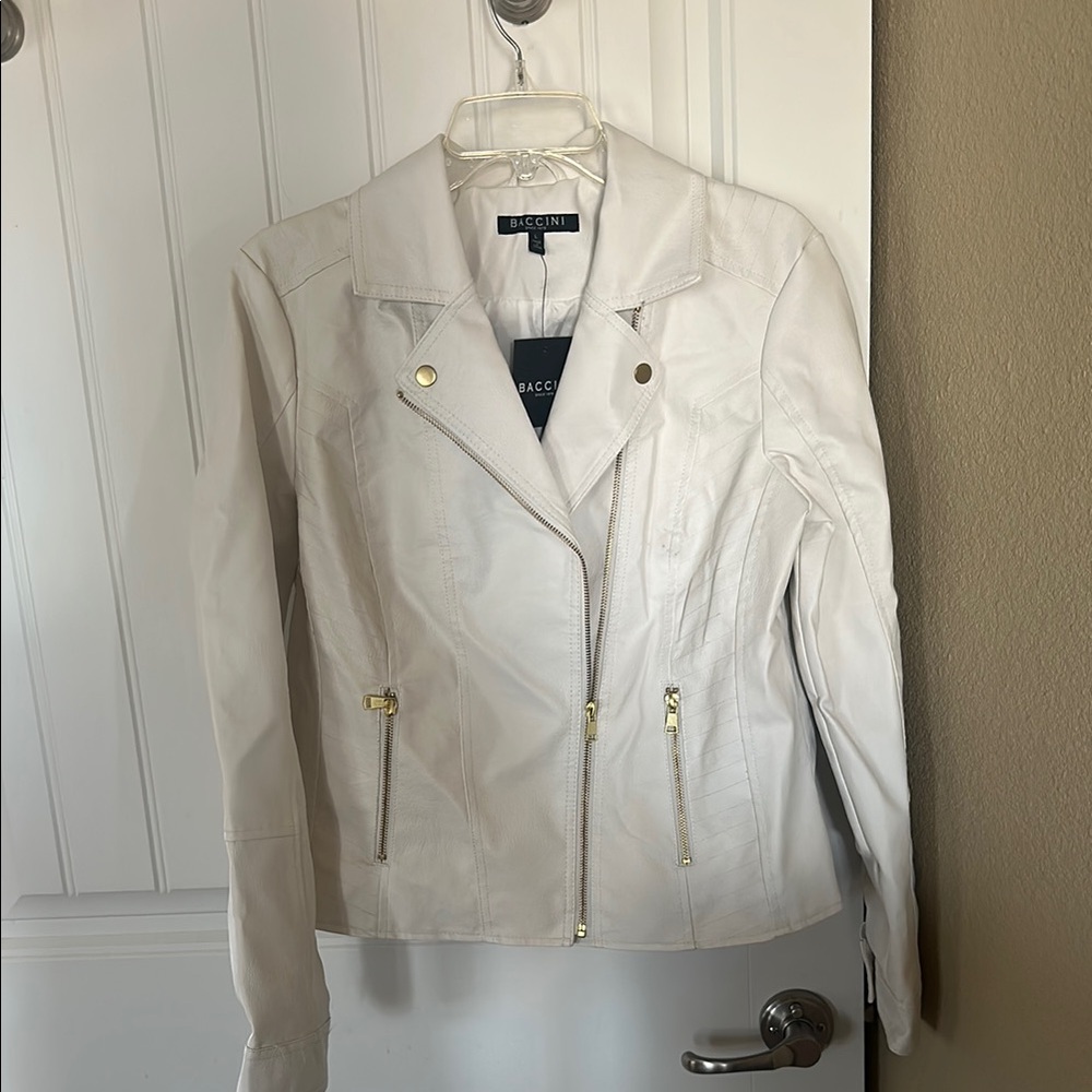 Baccini Women's White Jacket